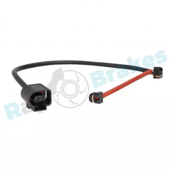 Contact d'avertissement, usure des plaquettes de frein RAP BRAKES R-G0147