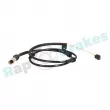 Contact d'avertissement, usure des plaquettes de frein RAP BRAKES R-G0168 - Visuel 1