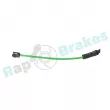 Contact d'avertissement, usure des plaquettes de frein RAP BRAKES R-G0193 - Visuel 2