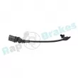Contact d'avertissement, usure des plaquettes de frein RAP BRAKES R-G0194 - Visuel 3