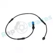Contact d'avertissement, usure des plaquettes de frein RAP BRAKES R-G0200 - Visuel 2