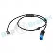 Contact d'avertissement, usure des plaquettes de frein RAP BRAKES R-G0201 - Visuel 2