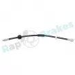 Flexible de frein RAP BRAKES R-H0214 - Visuel 1