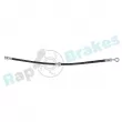Flexible de frein avant droit RAP BRAKES R-H0303 - Visuel 1