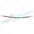 Flexible de frein avant gauche RAP BRAKES R-H0617 - Visuel 1