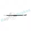 Flexible de frein avant droit RAP BRAKES R-H0634 - Visuel 2