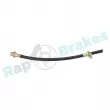 Flexible de frein avant droit RAP BRAKES R-H0671 - Visuel 3