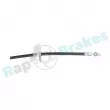 Flexible de frein avant gauche RAP BRAKES R-H0675 - Visuel 3