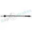 Flexible de frein RAP BRAKES R-H0817 - Visuel 1