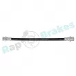 Flexible de frein arrière droit RAP BRAKES R-H1016 - Visuel 1