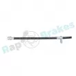 Flexible de frein RAP BRAKES R-H1037 - Visuel 2