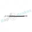 Flexible de frein arrière gauche RAP BRAKES R-H1159 - Visuel 1