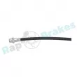 Flexible de frein arrière droit RAP BRAKES R-H1314 - Visuel 2