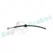 Flexible de frein avant gauche RAP BRAKES R-H1395 - Visuel 3