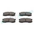 Jeu de 4 plaquettes de frein arrière RAP BRAKES R-P0020 - Visuel 3