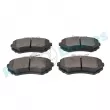 Jeu de 4 plaquettes de frein avant RAP BRAKES R-P0035 - Visuel 3