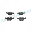 Jeu de 4 plaquettes de frein avant RAP BRAKES R-P0050 - Visuel 1