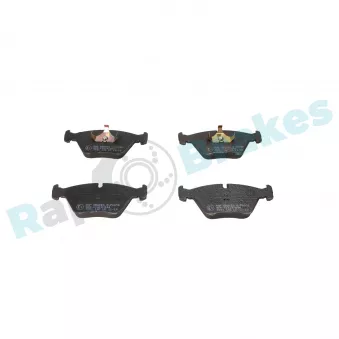 Jeu de 4 plaquettes de frein avant RAP BRAKES R-P0050
