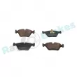 Jeu de 4 plaquettes de frein avant RAP BRAKES R-P0050 - Visuel 2