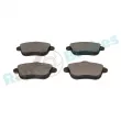 Jeu de 4 plaquettes de frein avant RAP BRAKES R-P0065 - Visuel 3