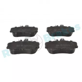 Jeu de 4 plaquettes de frein avant RAP BRAKES R-P0071
