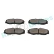 Jeu de 4 plaquettes de frein avant RAP BRAKES R-P0089 - Visuel 3