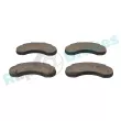 Jeu de 4 plaquettes de frein avant RAP BRAKES R-P0090 - Visuel 3