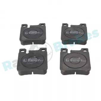 Jeu de 4 plaquettes de frein arrière RAP BRAKES R-P0097