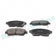 Jeu de 4 plaquettes de frein avant RAP BRAKES R-P0115 - Visuel 2