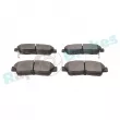 Jeu de 4 plaquettes de frein avant RAP BRAKES R-P0115 - Visuel 3