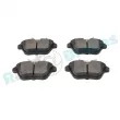 Jeu de 4 plaquettes de frein arrière RAP BRAKES R-P0118 - Visuel 3