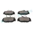 Jeu de 4 plaquettes de frein avant RAP BRAKES R-P0119 - Visuel 3