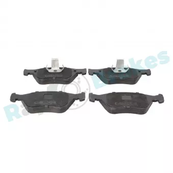 Jeu de 4 plaquettes de frein avant RAP BRAKES R-P0134