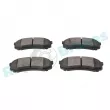 Jeu de 4 plaquettes de frein arrière RAP BRAKES R-P0145 - Visuel 3