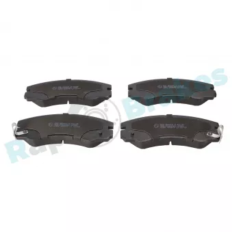 Jeu de 4 plaquettes de frein avant RAP BRAKES R-P0148