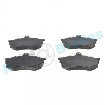 Jeu de 4 plaquettes de frein avant RAP BRAKES R-P0156