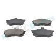 Jeu de 4 plaquettes de frein avant RAP BRAKES R-P0156 - Visuel 2