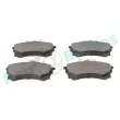 Jeu de 4 plaquettes de frein avant RAP BRAKES R-P0156 - Visuel 3
