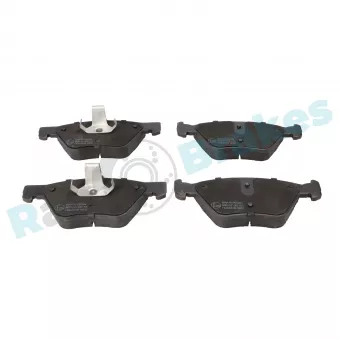 Jeu de 4 plaquettes de frein avant RAP BRAKES R-P0168