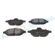 Jeu de 4 plaquettes de frein avant RAP BRAKES R-P0169 - Visuel 2
