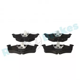 Jeu de 4 plaquettes de frein avant RAP BRAKES R-P0170