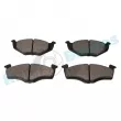 Jeu de 4 plaquettes de frein avant RAP BRAKES R-P0170 - Visuel 3