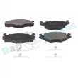 Jeu de 4 plaquettes de frein avant RAP BRAKES R-P0171 - Visuel 2