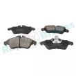 Jeu de 4 plaquettes de frein avant RAP BRAKES R-P0172 - Visuel 2