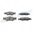 Jeu de 4 plaquettes de frein avant RAP BRAKES R-P0173 - Visuel 3