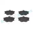 Jeu de 4 plaquettes de frein avant RAP BRAKES R-P0175 - Visuel 1