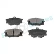 Jeu de 4 plaquettes de frein avant RAP BRAKES R-P0175 - Visuel 2