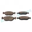 Jeu de 4 plaquettes de frein avant RAP BRAKES R-P0183 - Visuel 3