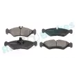 Jeu de 4 plaquettes de frein arrière RAP BRAKES R-P0198 - Visuel 2