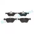 Jeu de 4 plaquettes de frein avant RAP BRAKES R-P0200 - Visuel 1